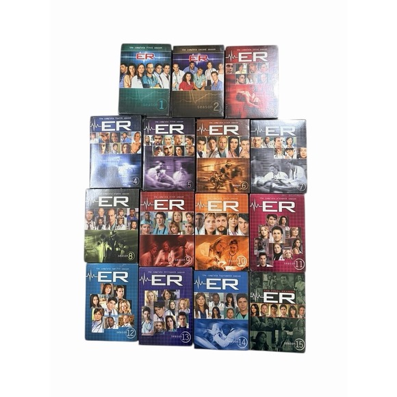 Other - ER - The Complete Series: Season 1-15 (DVD, 90-Disc Set) Brand New Sealed